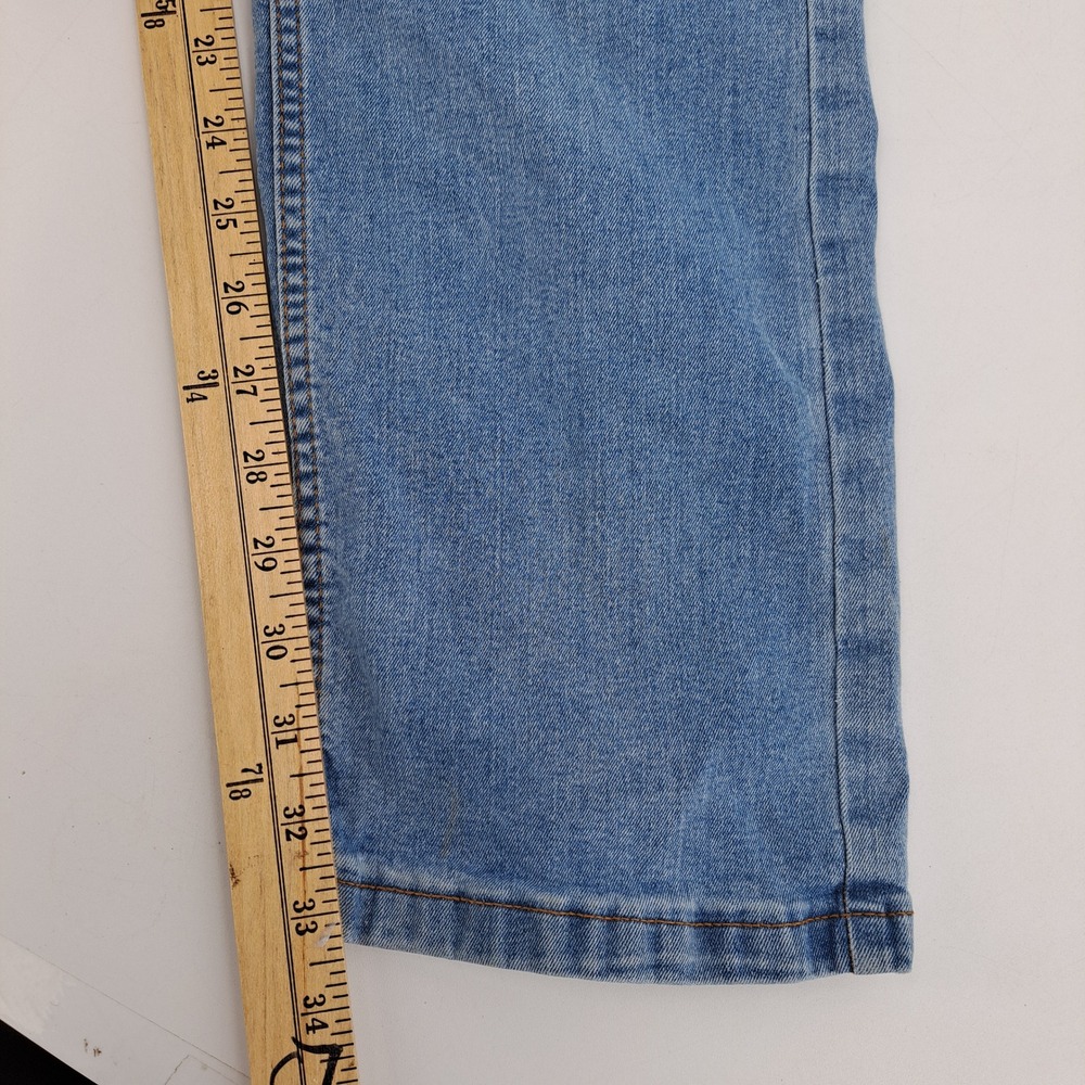The Perfect Jean NYC Slim Fit Jeans Mens 38x36 Cotton Blend Light Blue Stretch - Picture 6 of 10